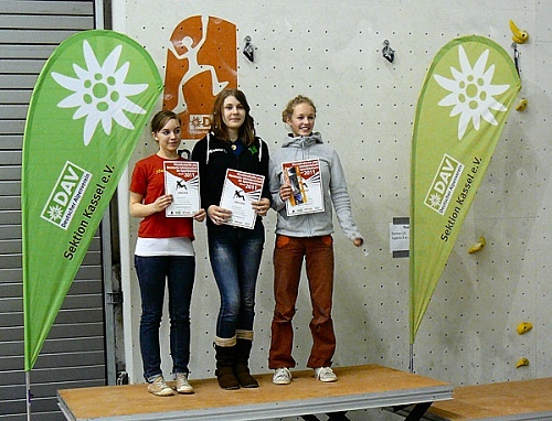 Mara Ruprecht (Bildmitte): Westdeutsche Meisterin und Landesmeisterin 2011