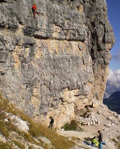 Kletterkurs in den Dolomiten