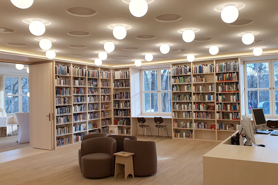 Die neue Bibliothek im Alpinen Museum / Foto: Kalle Kubatschka