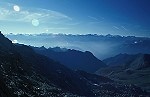 Blick vom Masnerjoch gegen Oetztaler