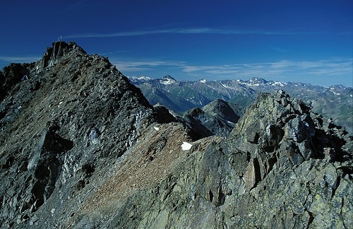 Hexenkopf Nordostgrat vom Vorgipfel