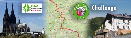 Köln-Tirol-Challenge: 1.600 Kilometer