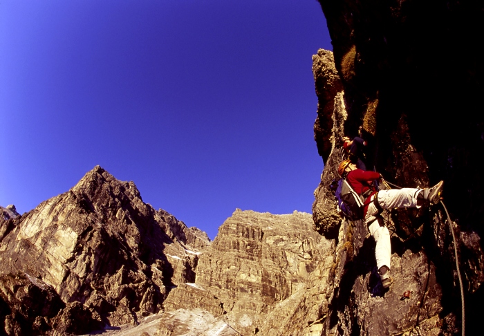 [190] Schlicker Klettersteig / Foto: Bernd Ritschel