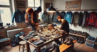DAV-Outdoor-Flohmarkt / Bild: ChatGPT