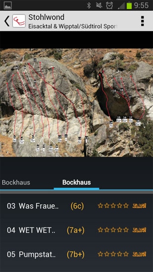 Climbing App Guides