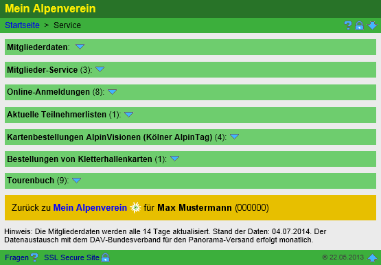 Mein Alpenverein