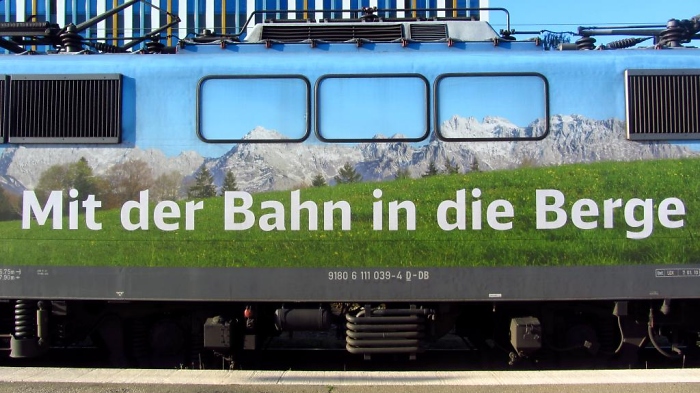 Mit der Bahn in die Berge