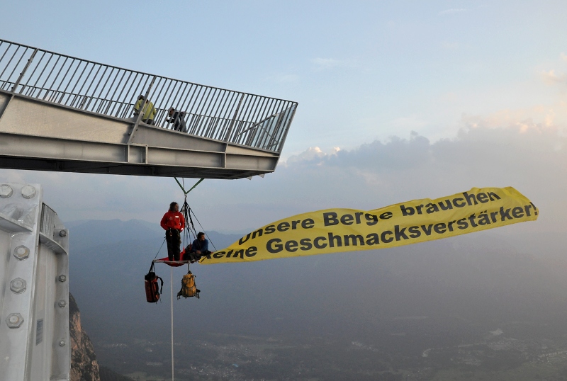 DAV-Ausstellung: Alpen unter Druck