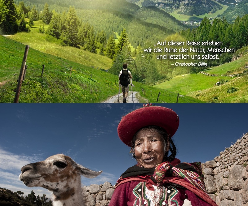 Zu Fu%EF%BF%BD%EF%BF%BD von M%EF%BF%BD%EF%BF%BDnchen nach Venedig von Christopher Dillig und Peru mit Martin Engelmann