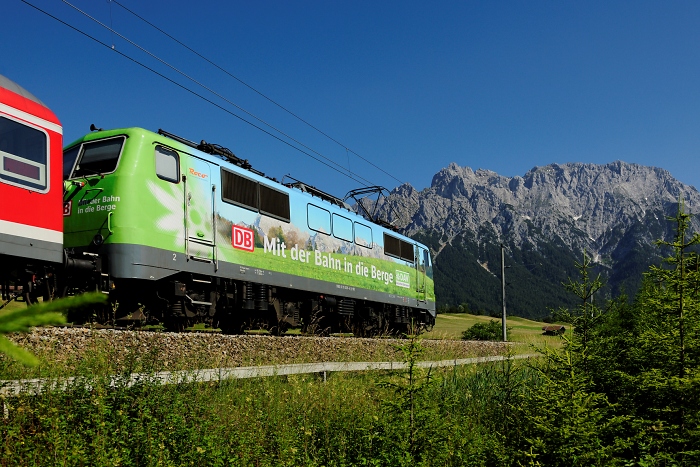 Mit der Bahn in die Berge