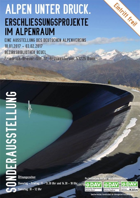 Wanderausstellung: Alpen unter Druck