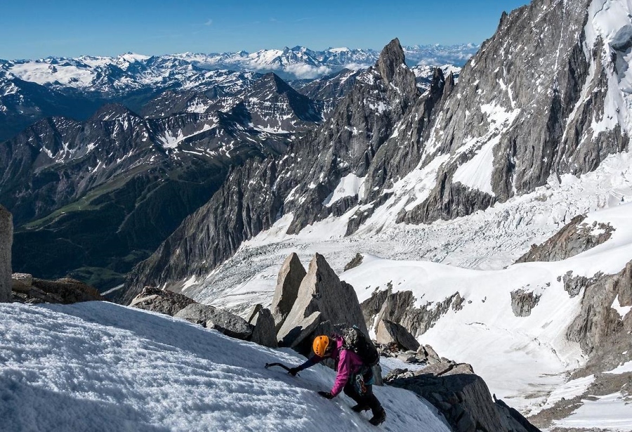 Sichtungscamp Expedkader Frauen in Chamonix / Foto: DAV