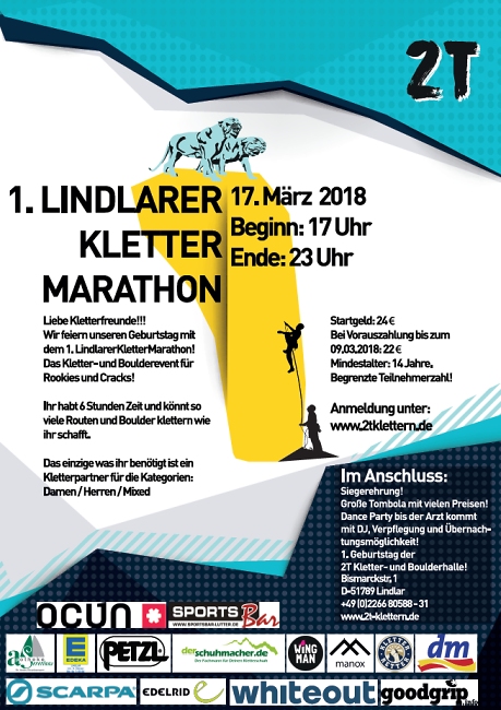 1. LindlarerKletterMarathon © Deutscher Alpenverein Sektion Rheinland-Köln