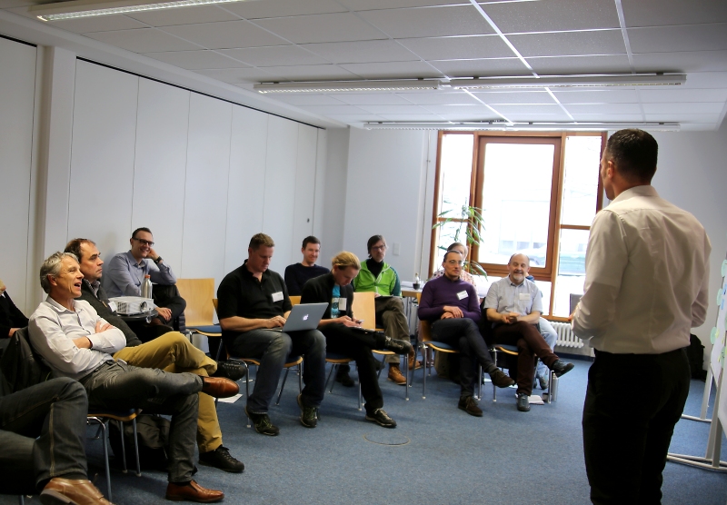 Markus Seidel f%C3%BChrt in den 2. Anforderungsworkshop ein / Foto Markus Pfaller