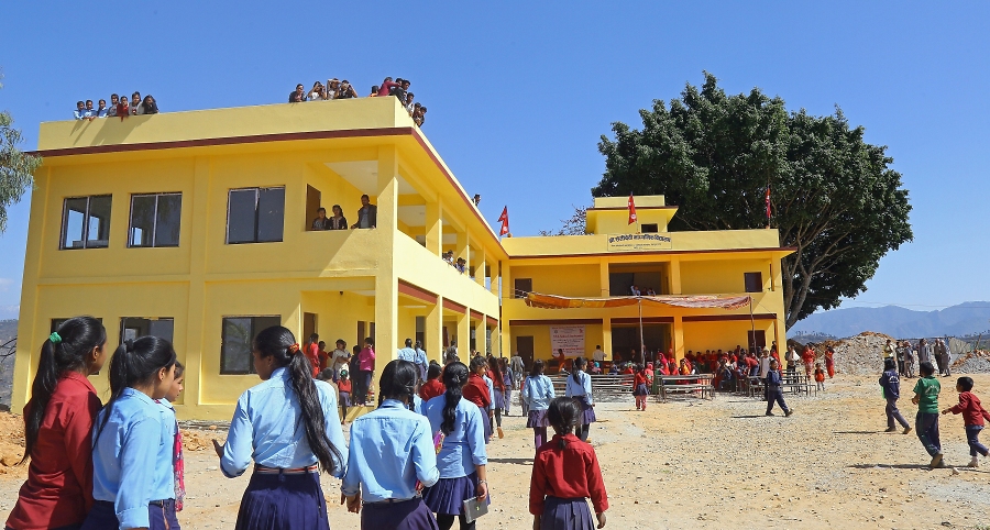 Die neue Schule in Thulosirubari / Foto: Milan Shrestha