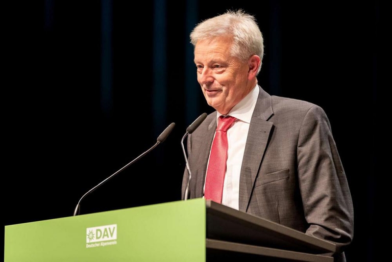 DAV-Pr%EF%BF%BD%EF%BF%BDsident Josef Klenner / Foto DAV/Nils N%EF%BF%BD%EF%BF%BDll