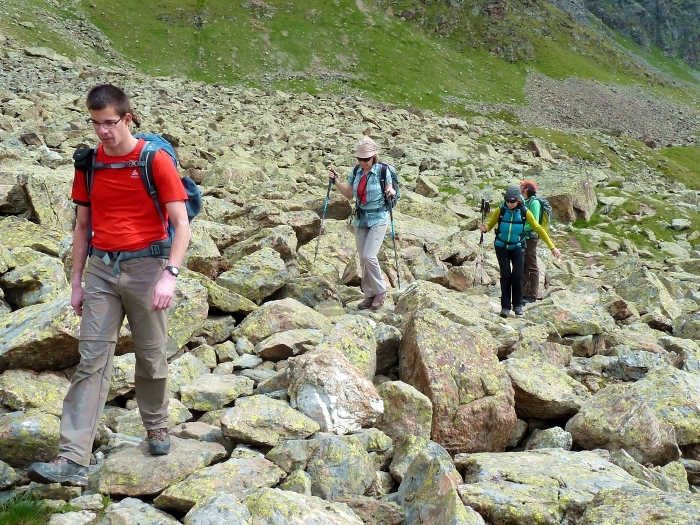 Alleine reisen, gemeinsam wandern