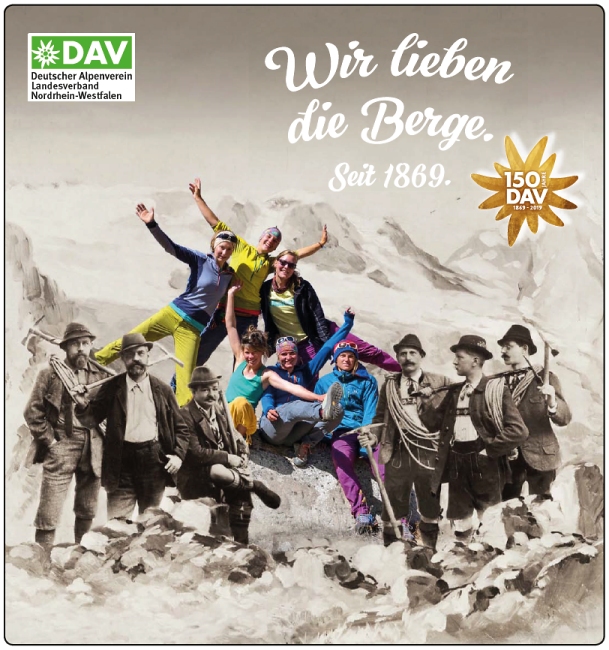 NRW feiert 150 Jahre Deutscher Alpenverein