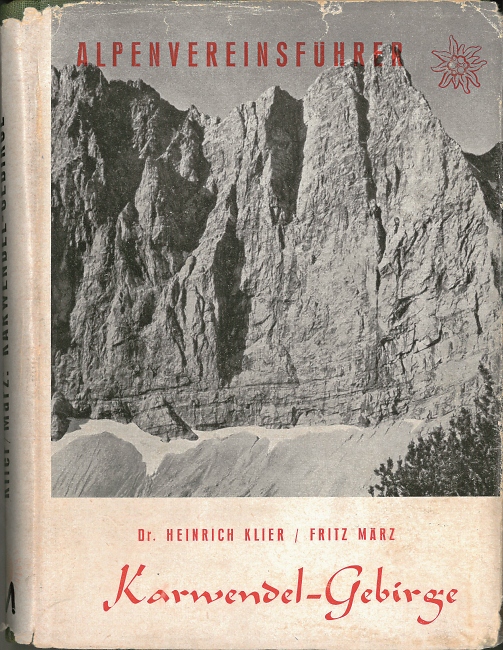 Der erste Alpenvereinsf%C3%BChrer Karwendel-Gebirge von 1951