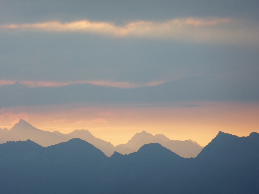 Martin Gent: Lienzer Dolomitten vor Sonnenaufgang