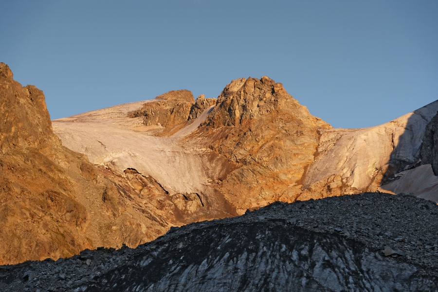 Lyadeshti-Gletscher Swanetien - Foto Heinz Friedrich