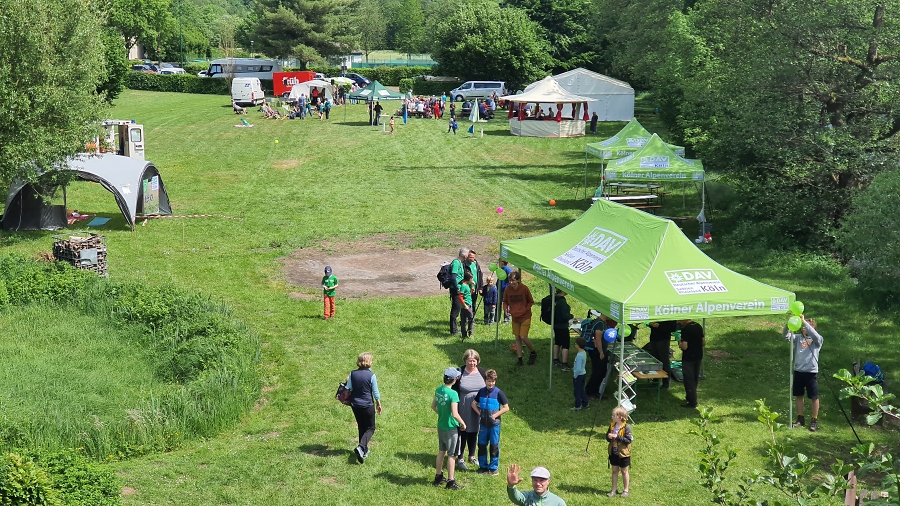 Sommerfest in Blens - Auf der Rurwiese - Foto: Kalle Kubatschka