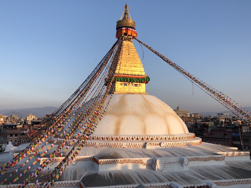 Stupa Bodnath in Kathmandu