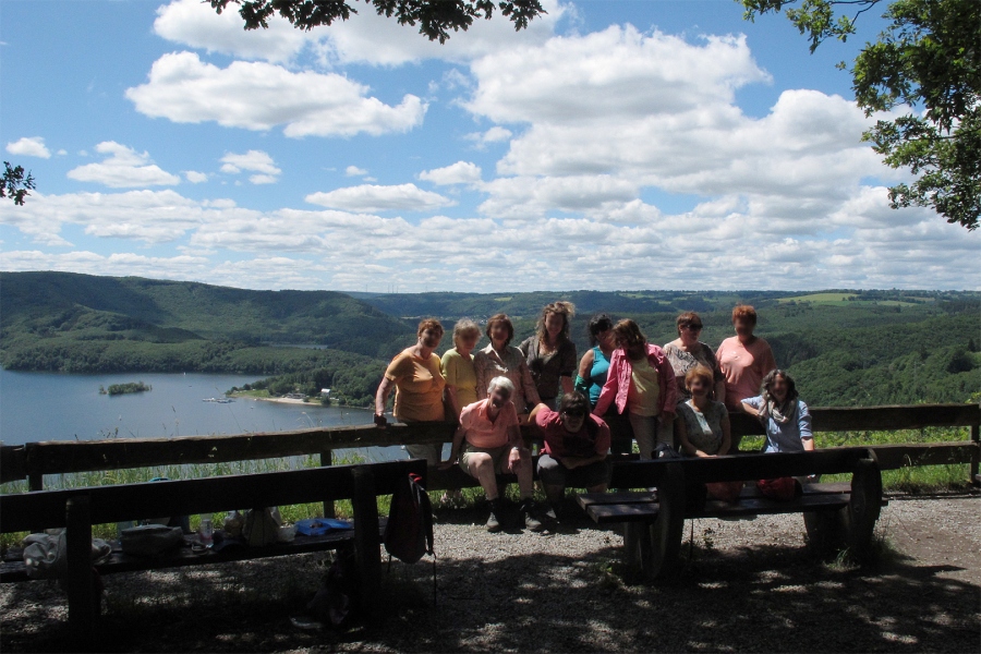Aktionstag A.L.M. Integration.Wandern - An der Hubertsh%C3%B6he / Foto: Hanno Jacobs