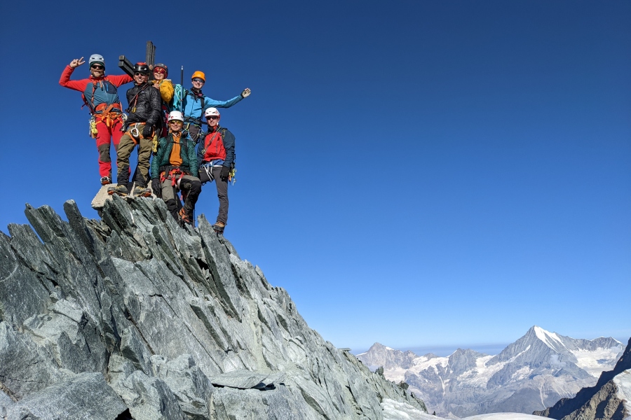 Bergsteigen in Georgien / Foto: JDAV NRW