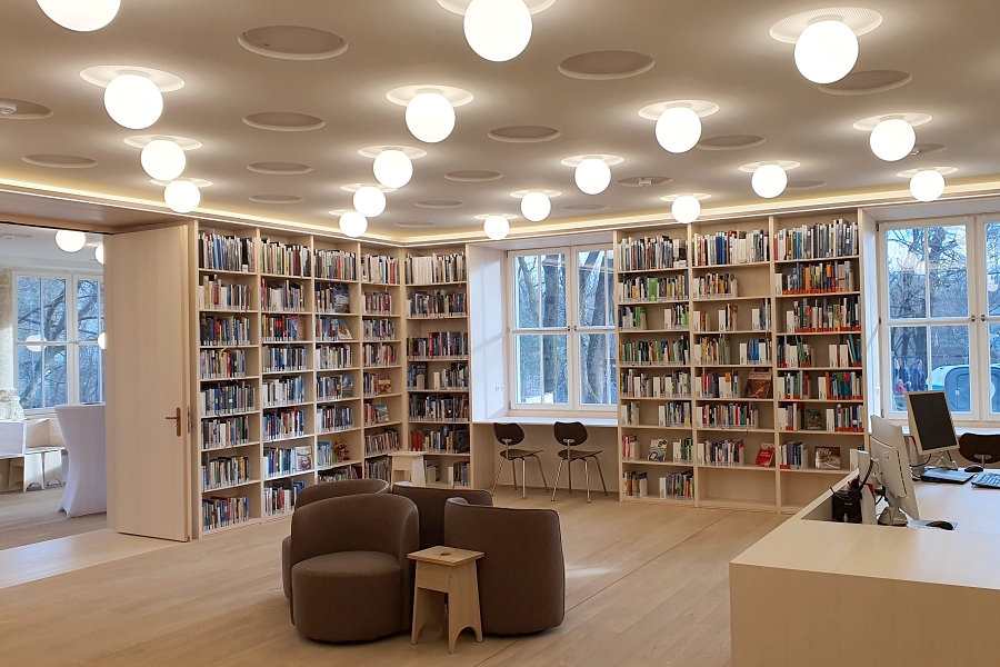 Die neue Bibliothek im Alpinen Museum / Foto: Kalle Kubatschka