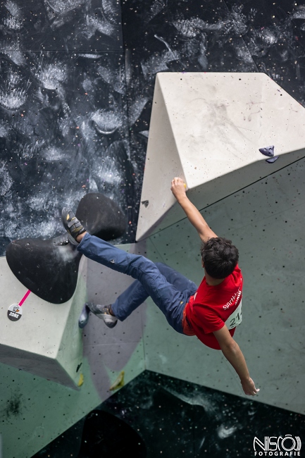 NRW-Landesmeisterschaft Bouldern / Foto: Nils Noell