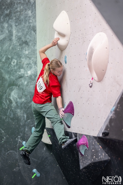 NRW-Landesmeisterschaft Bouldern / Foto: Nils Noell