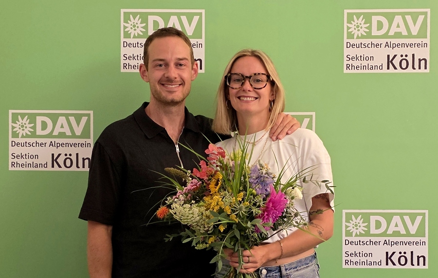 26.000 Mitglieder im K%C3%B6lner Alpenverein - Leona und Manuel / Foto: Kalle Kubatschka