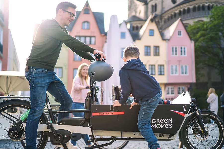 Green Moves - E-Bikes und E-Lastenr%C3%A4der g%C3%BCnstig mieten