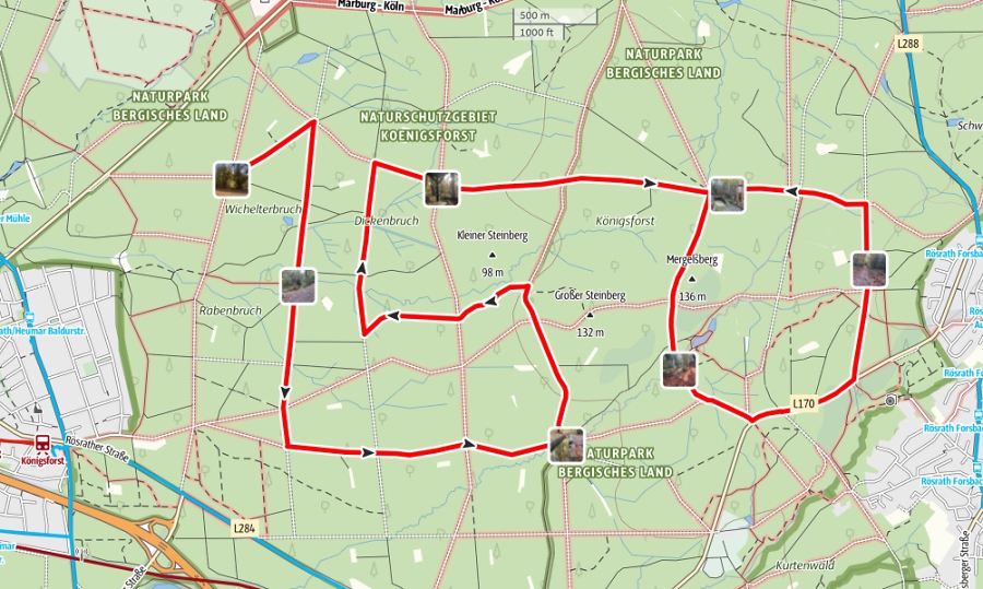 Wanderbare 150 / Grafik und Tour: Renate Jaritz