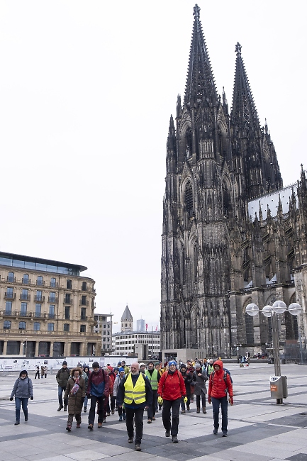 Auf gehts - vom K%C3%B6lner Dom zum K%C3%B6lner Haus / Foto: Simone Szymanski