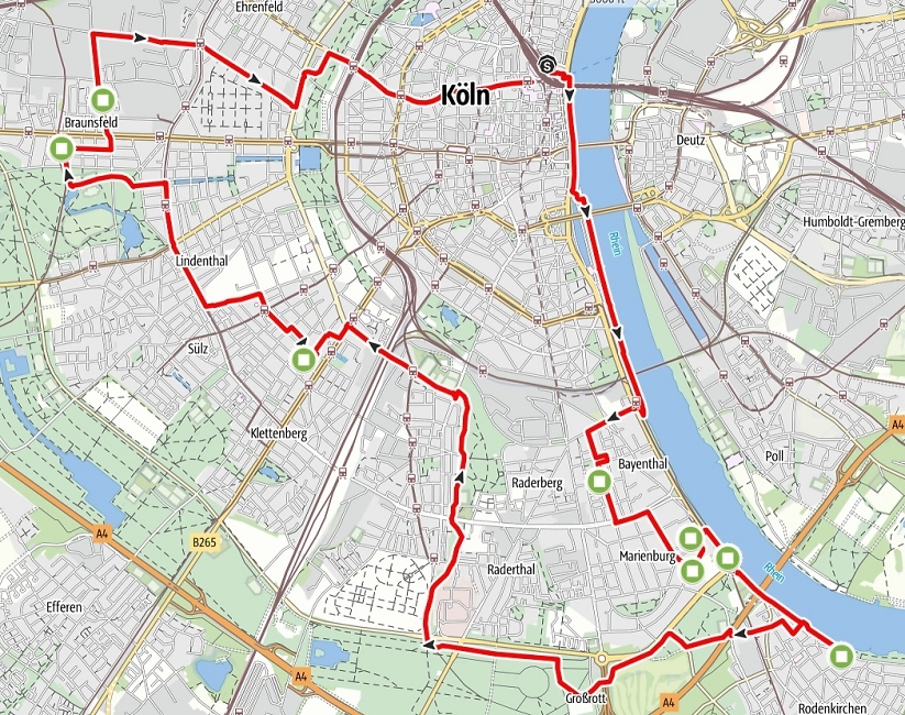 Stolperstein-Radtour / Grafik: Kalle Kubatschka