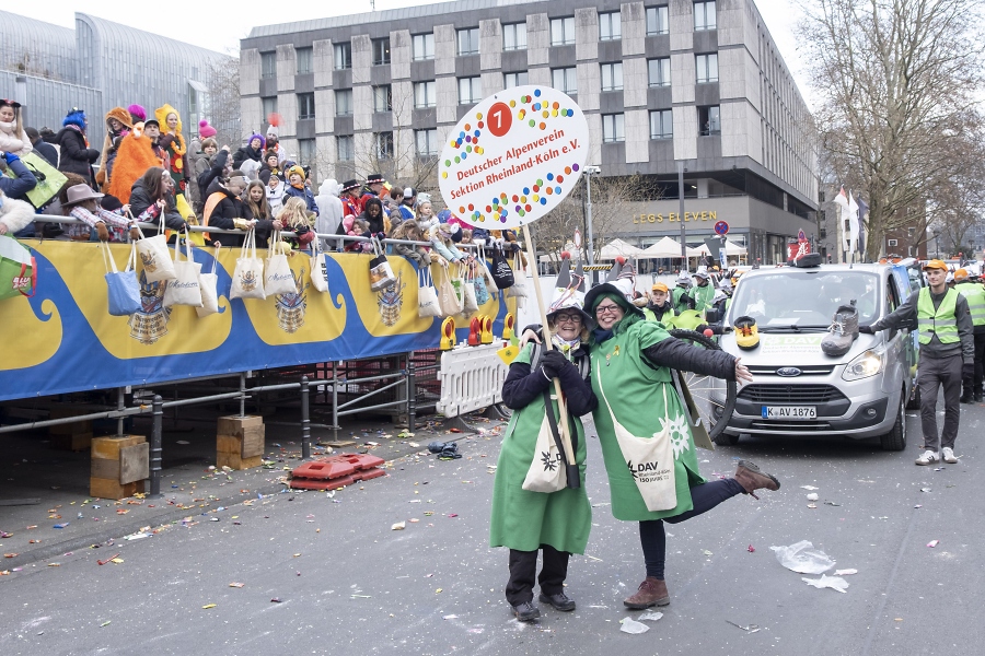 Schull un Veedlesz%C3%B6ch mit dem K%C3%B6lner Alpenverein / Foto: Simone Szymanski