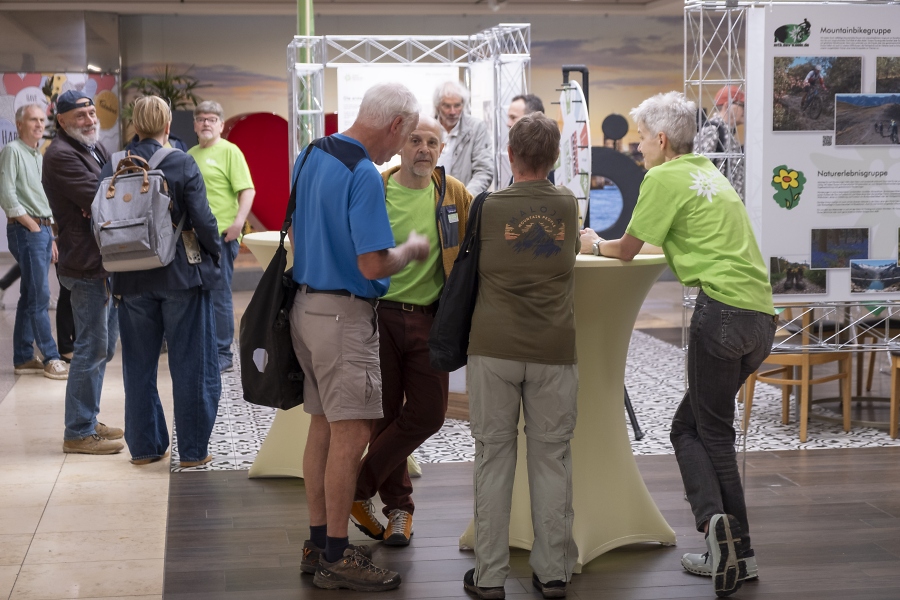 Er%C3%B6ffnung der Jubil%C3%A4umsausstellung / Foto: DAV/Simone Szymanski