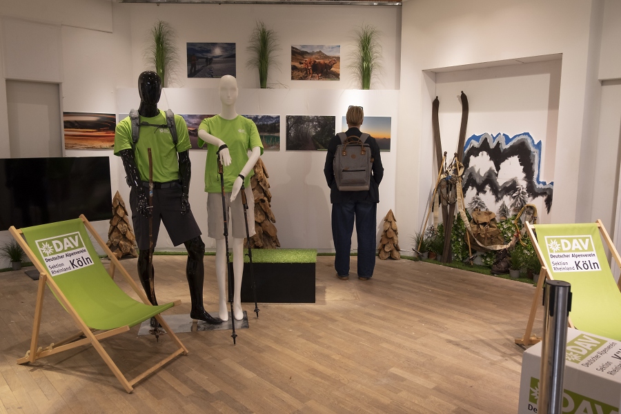 Fotoausstellung zum Jubil%C3%A4umskalender / Foto: DAV/Simone Szymanski