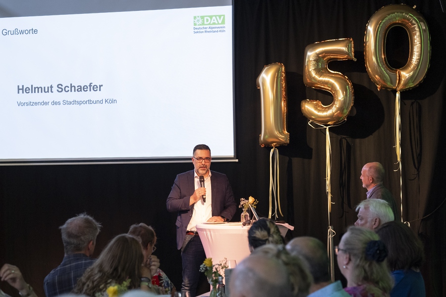 Helmut Schaefer, Vorsitzender des Stadtsportbund K%C3%B6ln / DAV Rheinland-K%C3%B6ln/Simone Szymanski