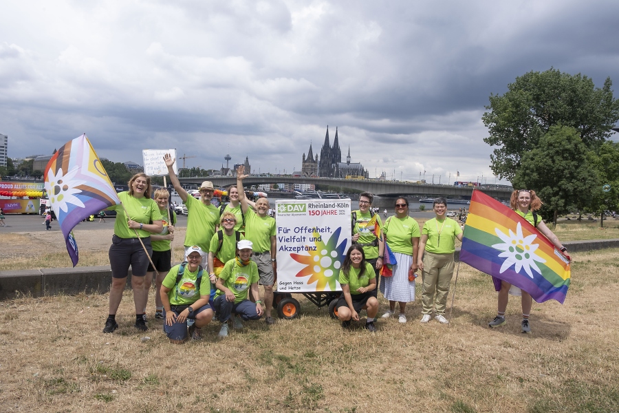 Cologne Pride 2026 / Foto: DAV Rheinland-K%C3%B6ln/Simone Szymanski