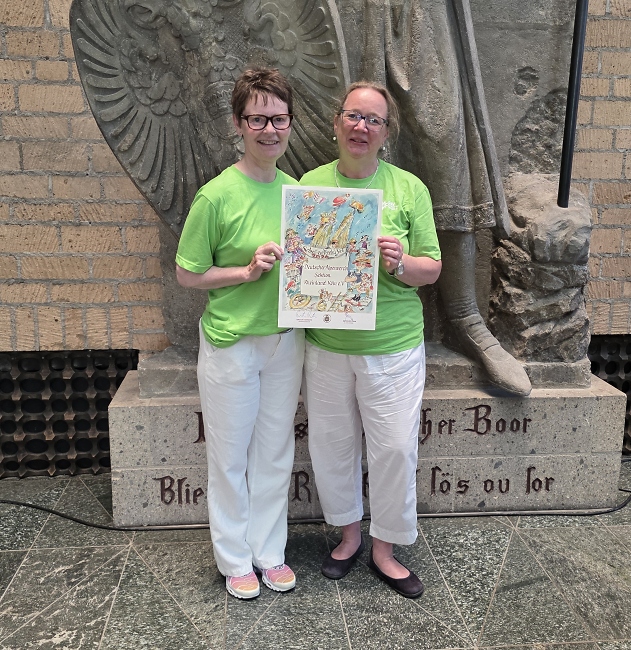 Jutta Kern und Ines Wellbrock / Foto: DAV Rheinland-K%C3%B6ln/Kalle Kubatschka
