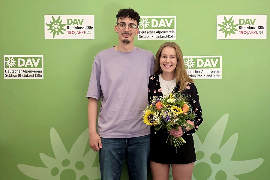 28.000 Mitglieder im K%C3%B6lner Alpenverein - Lena Marie und Armend / Foto: DAV Rheinland-K%C3%B6ln/Kalle Kubatschka