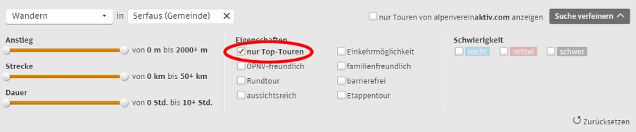 nur Top-Touren