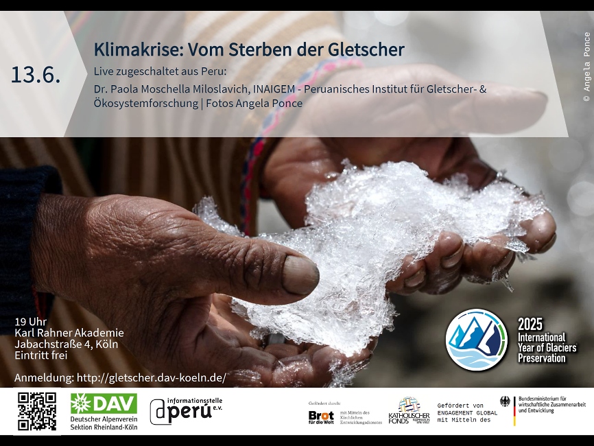 Klimakrise: Vom Sterben der Gletscher / Foto: Angela Ponce