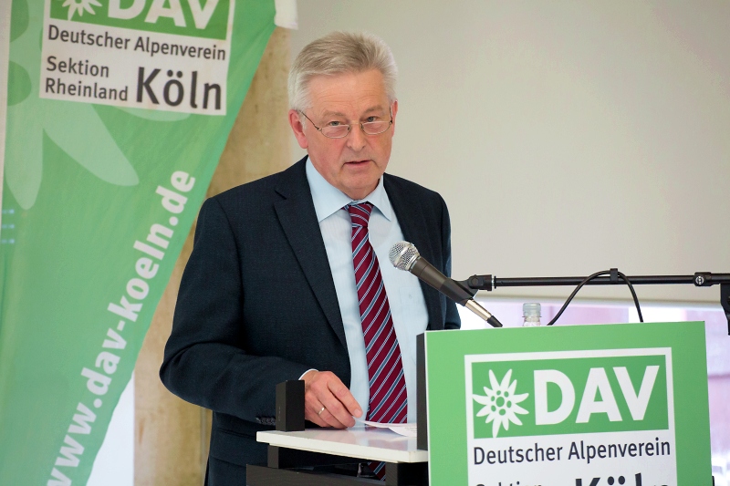 Josef Klenner, Pr%C3%A4sident des Deutschen Alpenvereins / Foto: Philipp Hesse