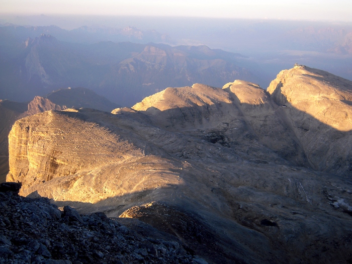 [80] Sonnenaufgang am Piz Pordoi / Foto: Kalle Kubatschka