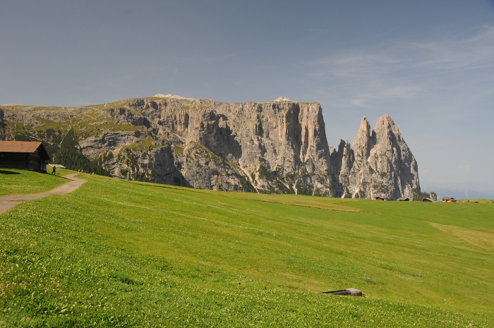 [134] Schlern von der Seiser Alm / Foto: Kalle Kubatschka