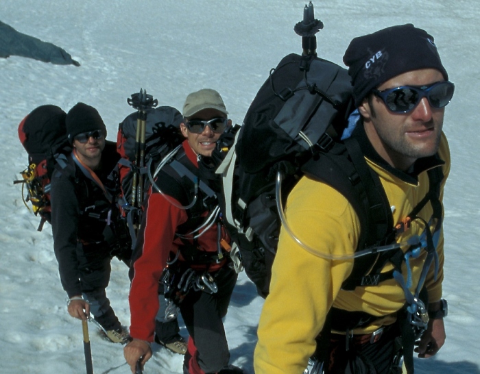 [163] Auf Hochtouren in der Bernina / Foto: Kalle Kubatschka